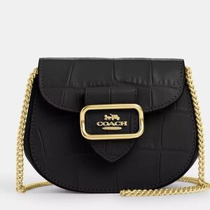 COACH Morgan Card Case on a chain